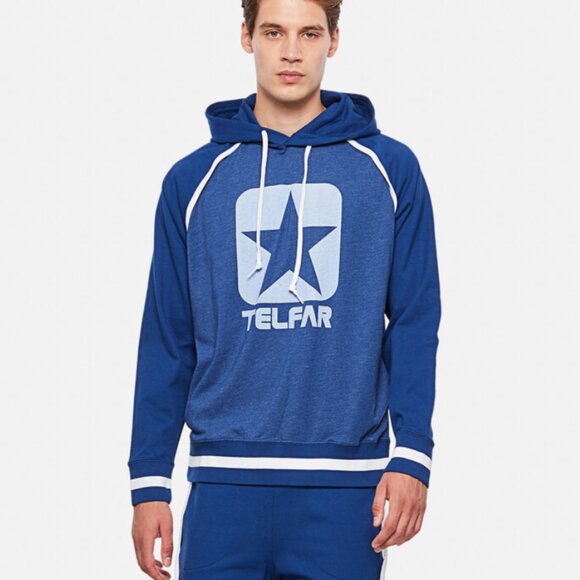 TELFAR X CONVERSE Blue Hoodie - Picture 4 of 4